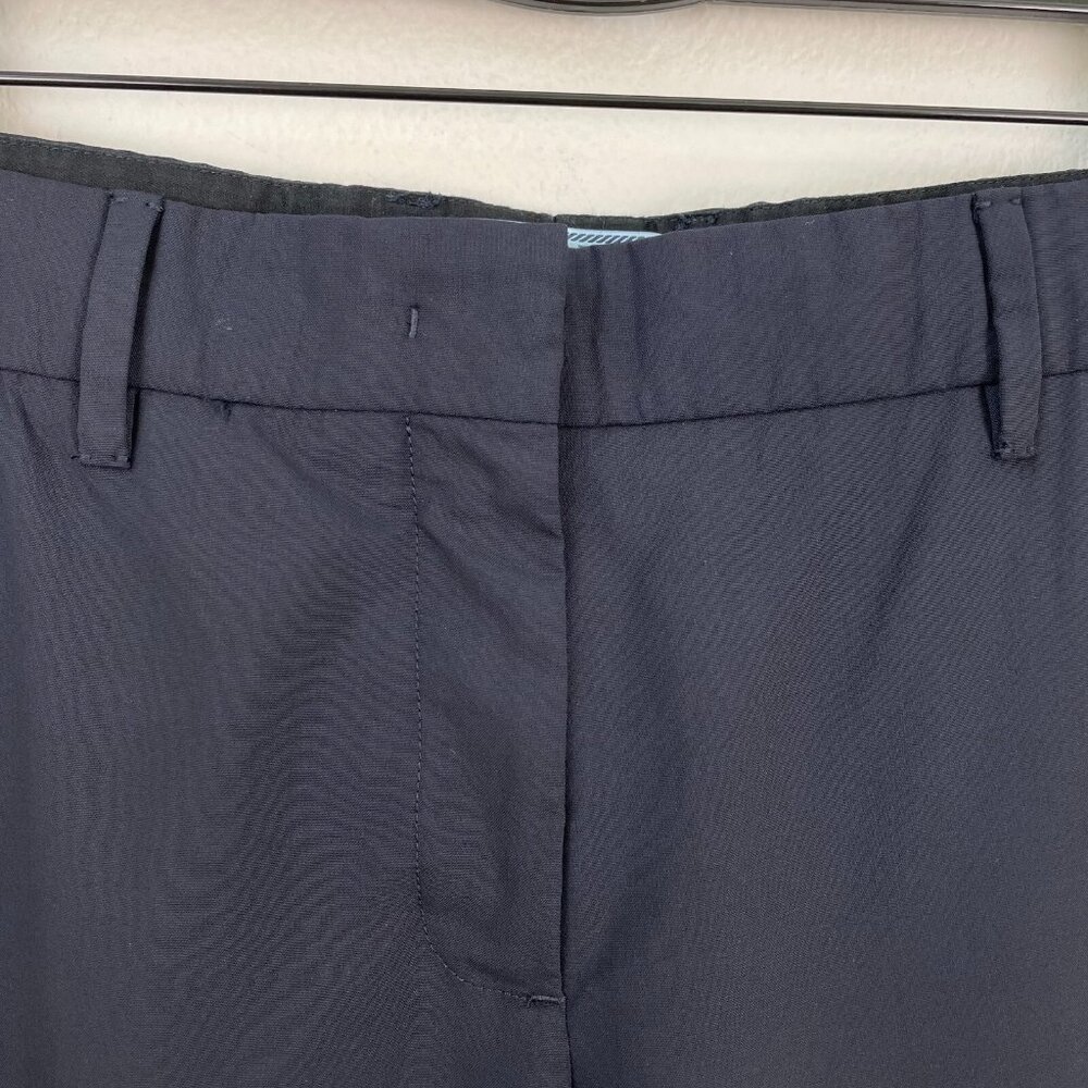 Prada Womens Size 44 Navy Ankle Dress Pants 100% Virgin Wool Trousers - Picture 5 of 12
